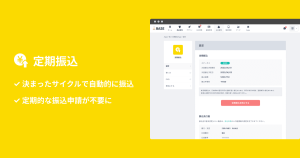 振込申請の手間を軽減！「定期振込 App」で毎月決まったサイクルで売上の自動振込が可能に